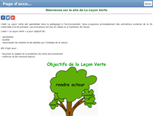 Tablet Screenshot of leconverte.org